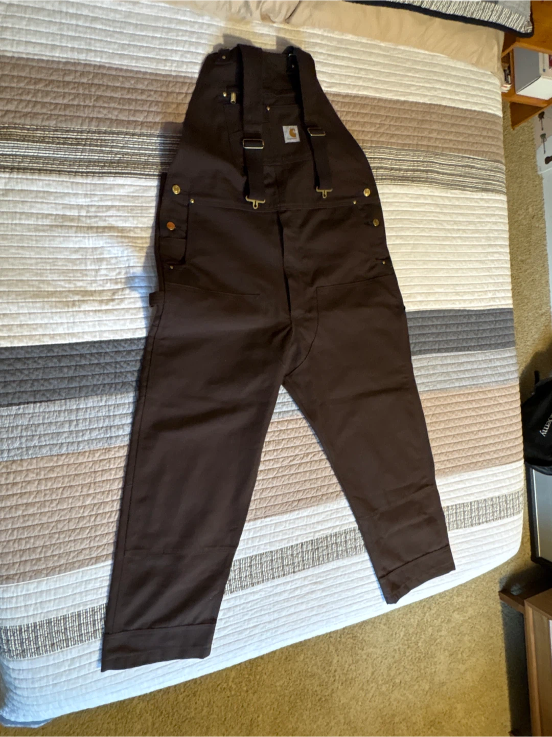 Carhartt Relaxed Fit Overalls R01-M 42x32 - photo 2