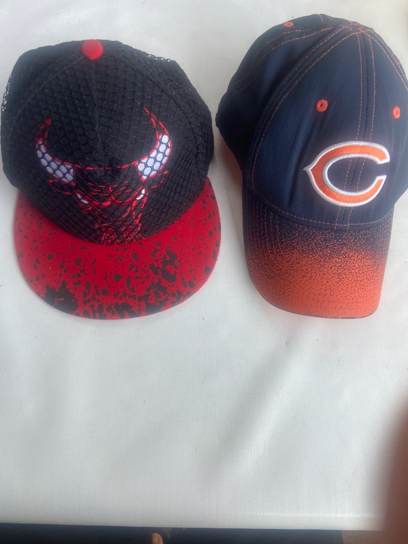 Chicago Bears & Chicago Bulls Hats