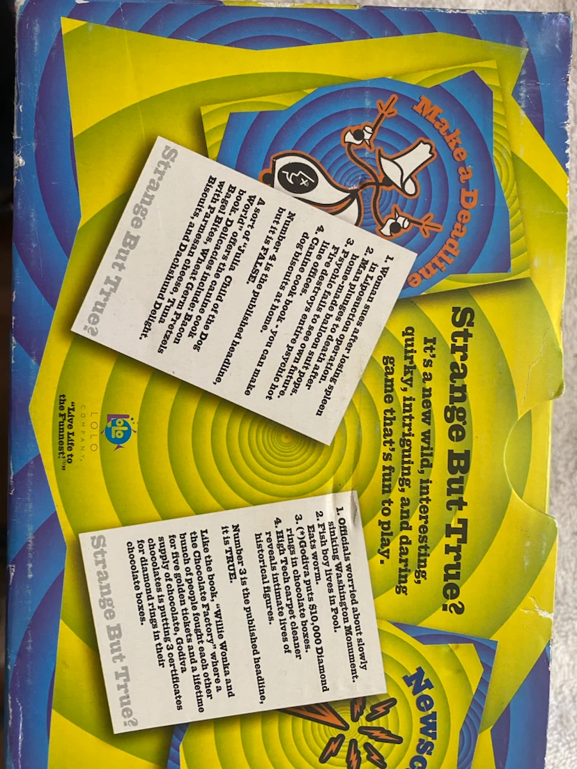 Strange But True? Volume 1 Board Game - photo 2