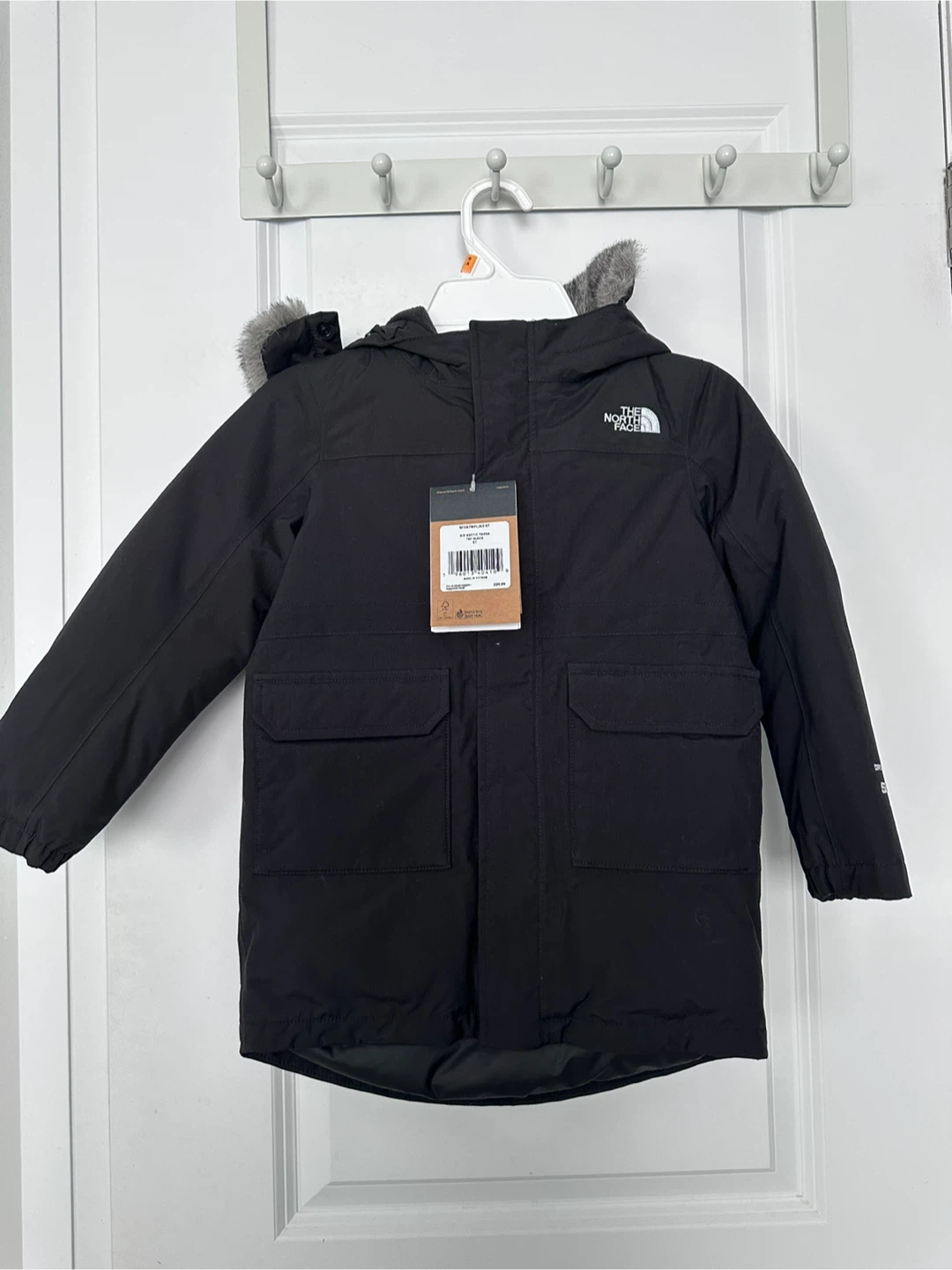 Brand new The North Face Kid's Arctic Parka TNF Black Size 5T