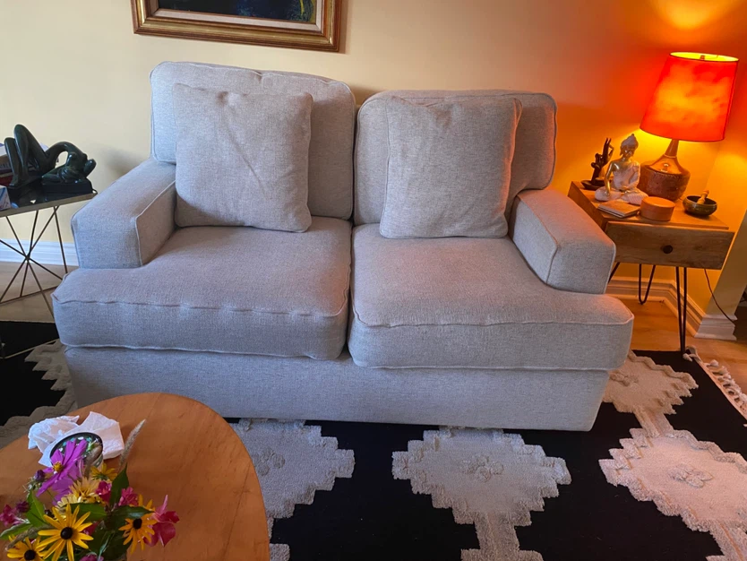 Light coloured sofas 2 - photo 2