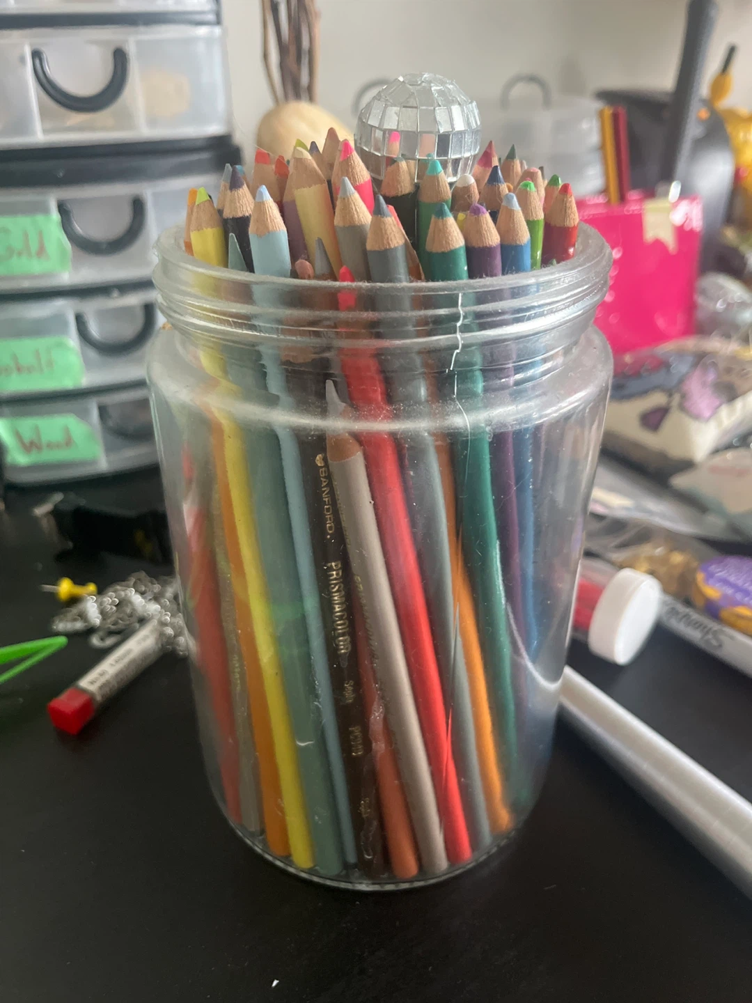 Prismacolor Coloured Pencils in Jar - photo 2