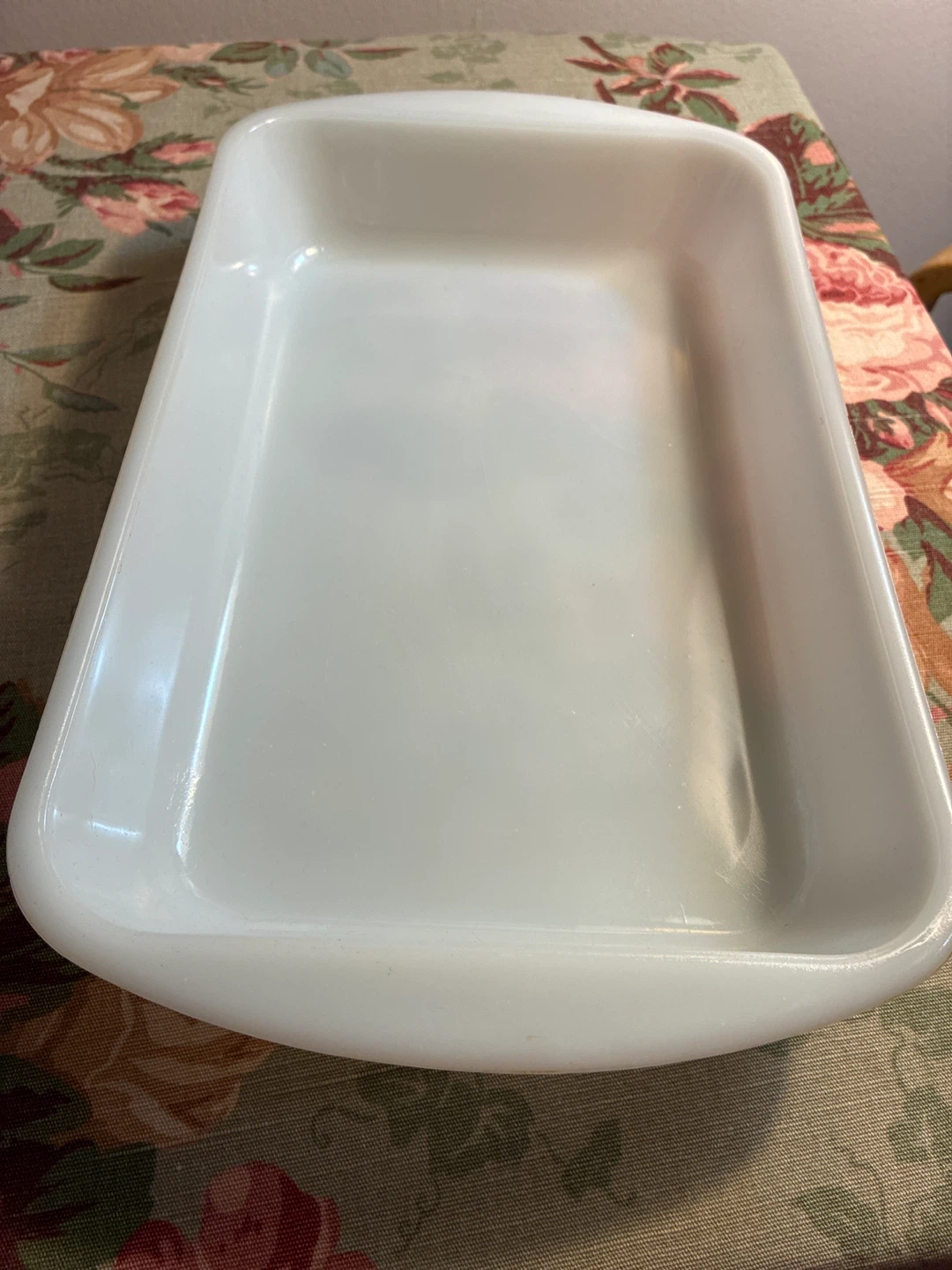 White Rectangular Baking Dish