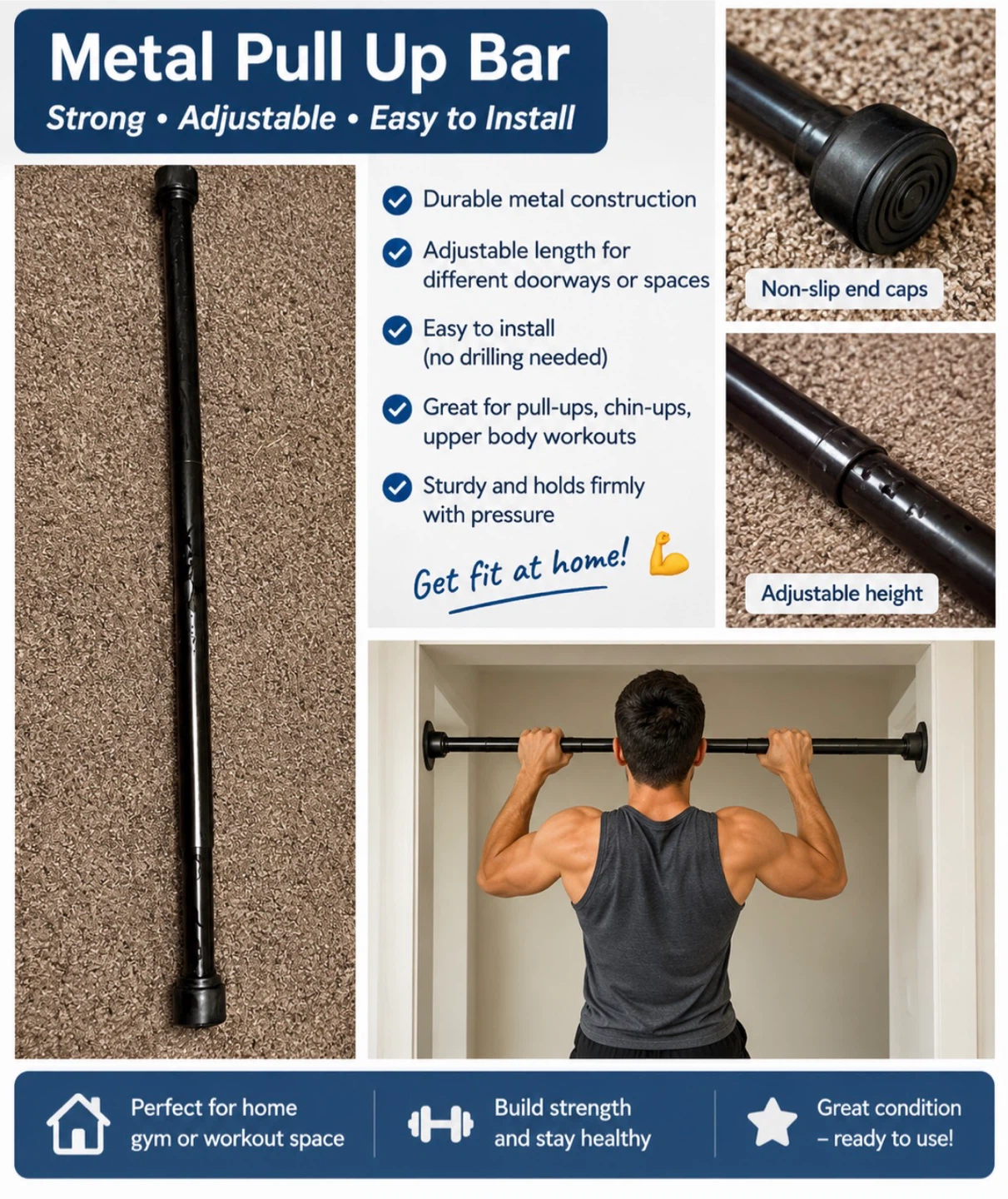 Metal Pull Up Bar