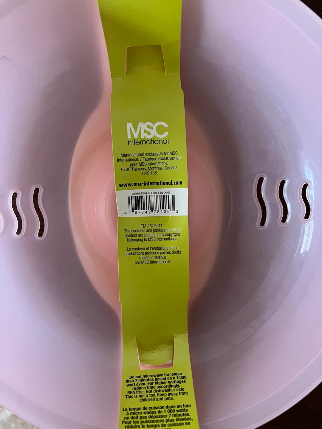 Joie MSC Piggy Microwave Lid - photo 2