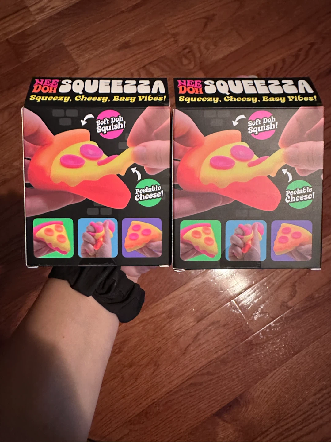 Two NeeDoh Squeezza Pizza - AUTHENTIC - photo 2