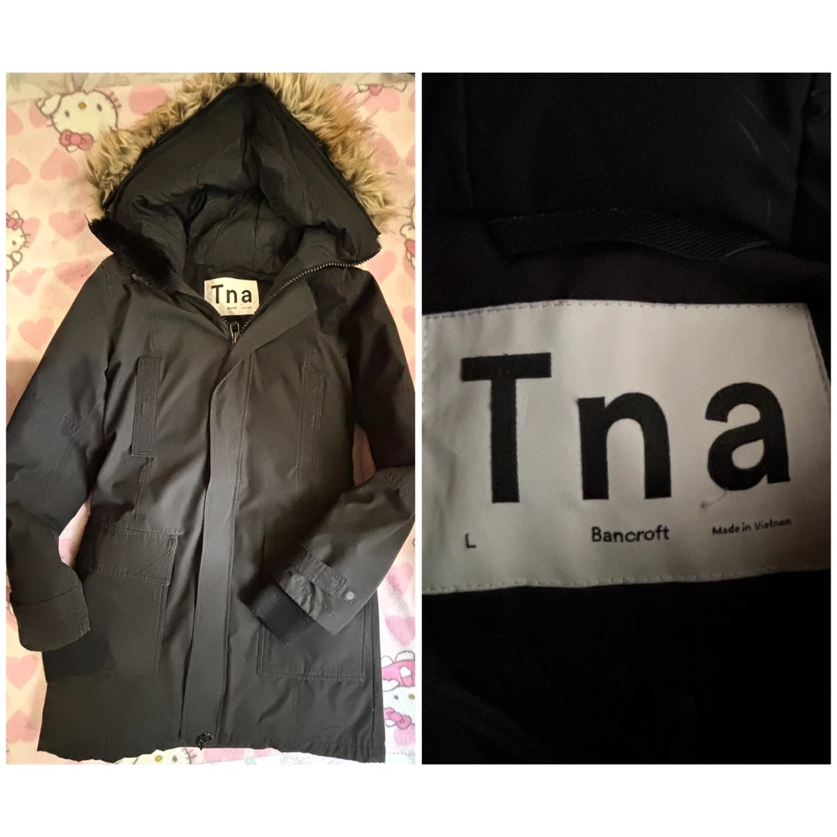 Tna - Bancroft Parka - *Size Women Large/Black*