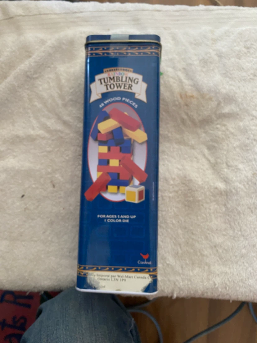 Tumbling Tower 48 Wood Pieces Game