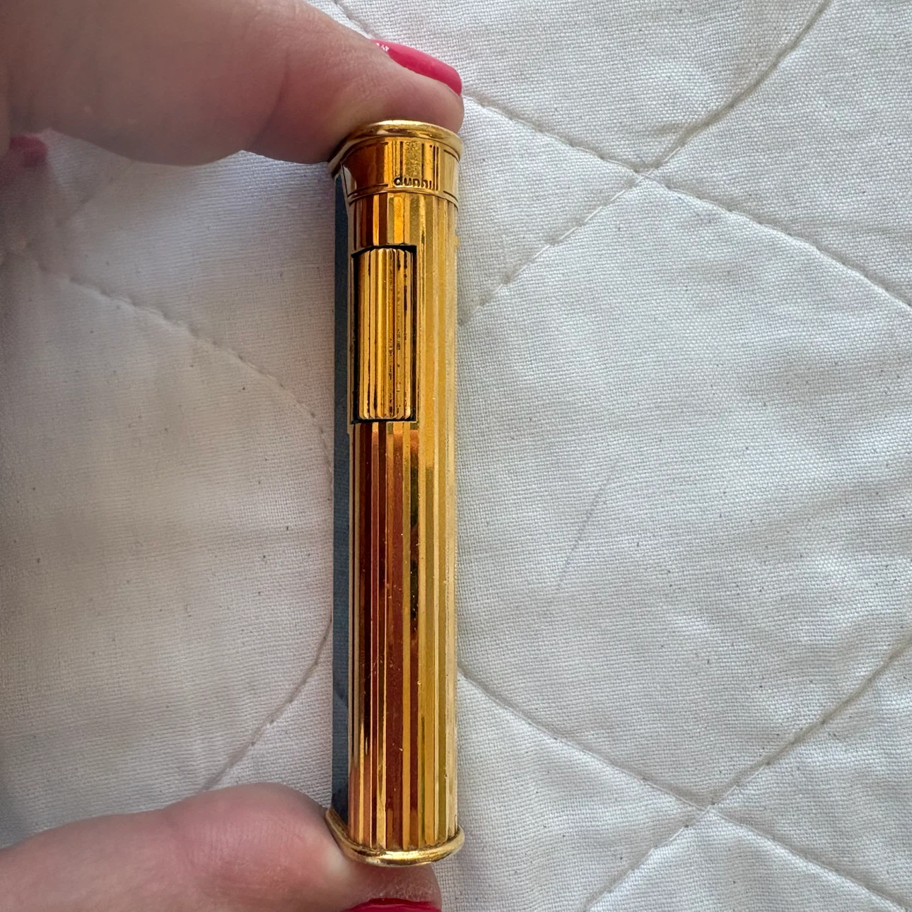 Vintage Dunhill Gold Lighter - photo 4