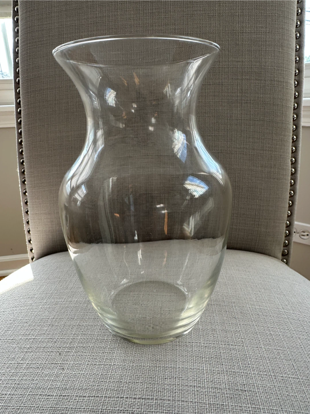 Clear Glass Vase