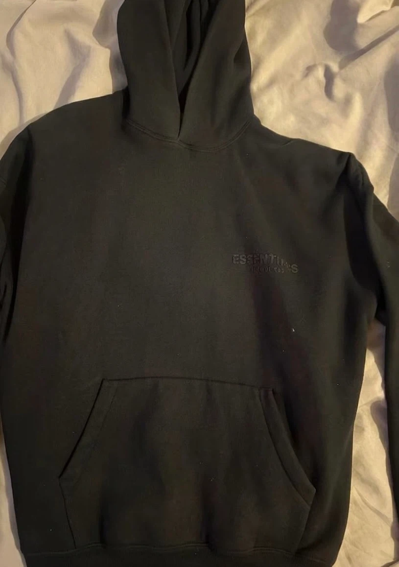Essentials Fear of God Hoodie - Black - photo 2