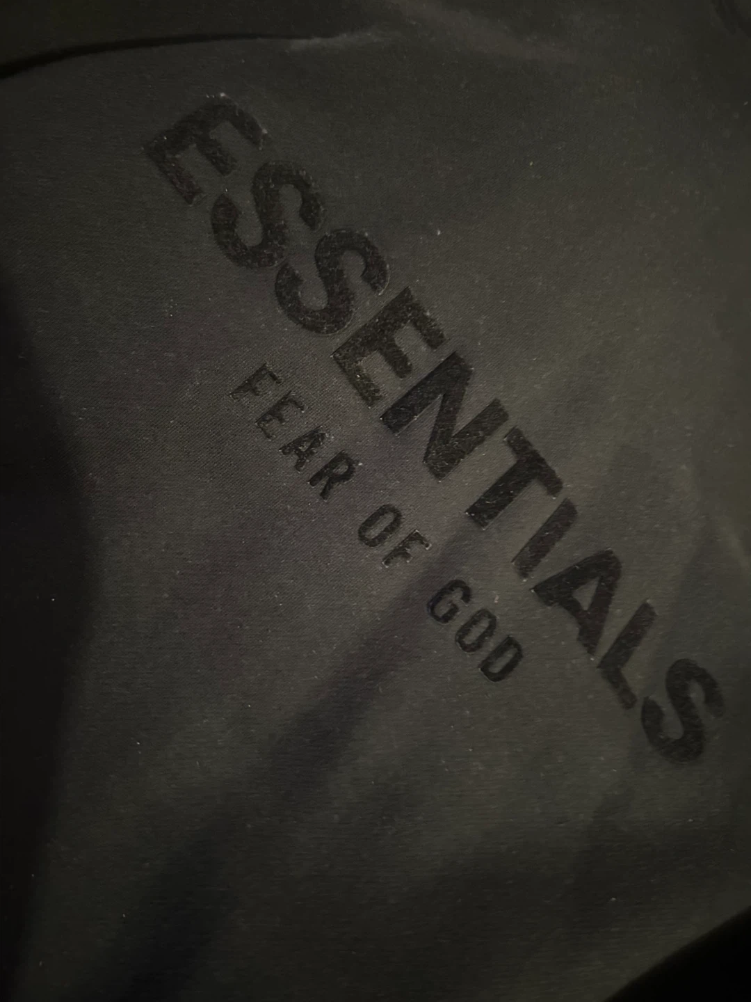 Essentials Fear of God Hoodie - Black - photo 3