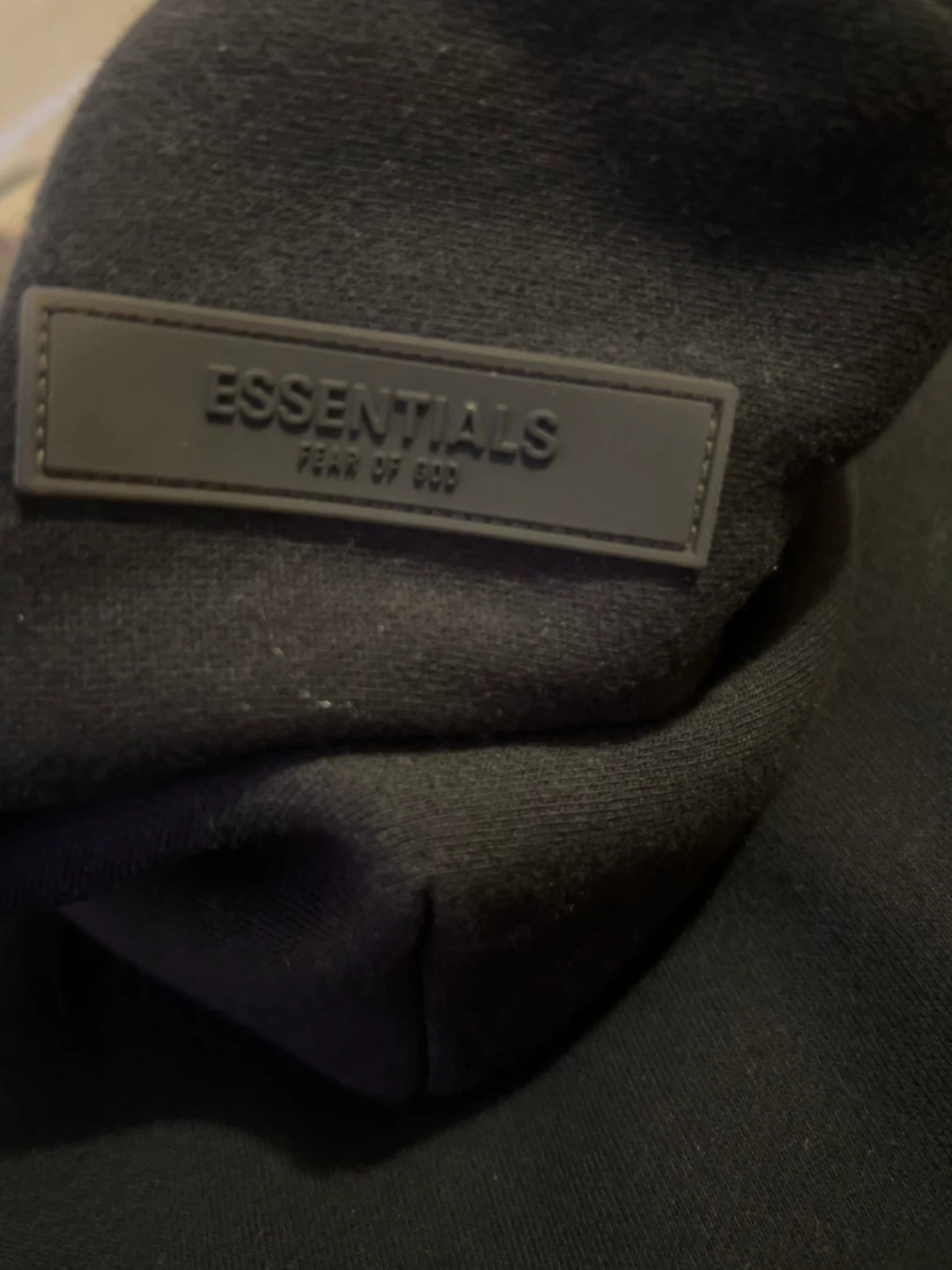 Essentials Fear of God Hoodie - Black - photo 4