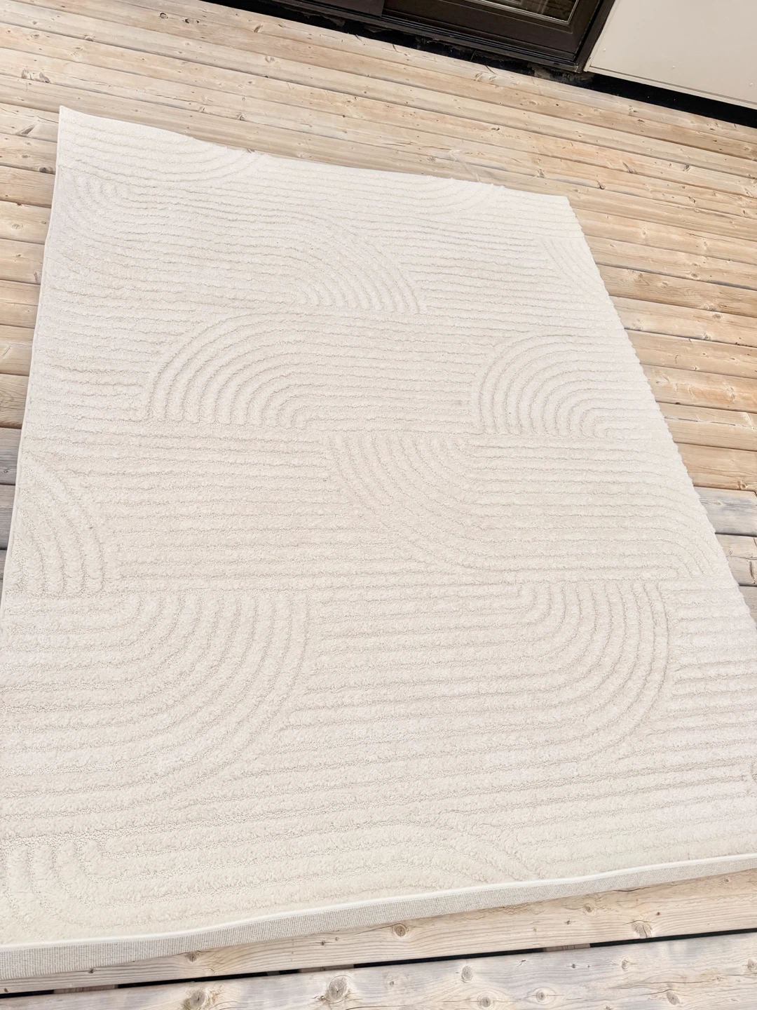 StyleWell Catalone Cream Arches Area Rug