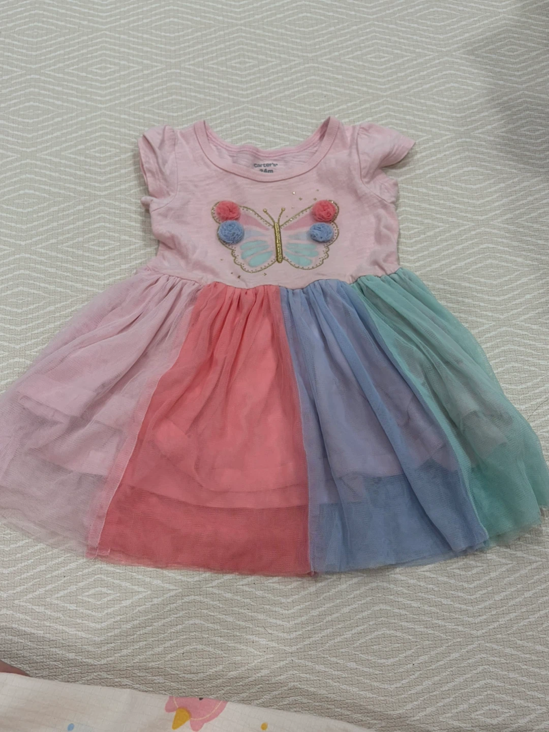 Carter's Butterfly Tulle Dress 24M