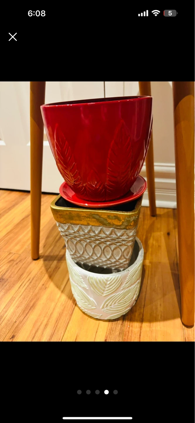 Ceramic Planter Pot Bundle - photo 4