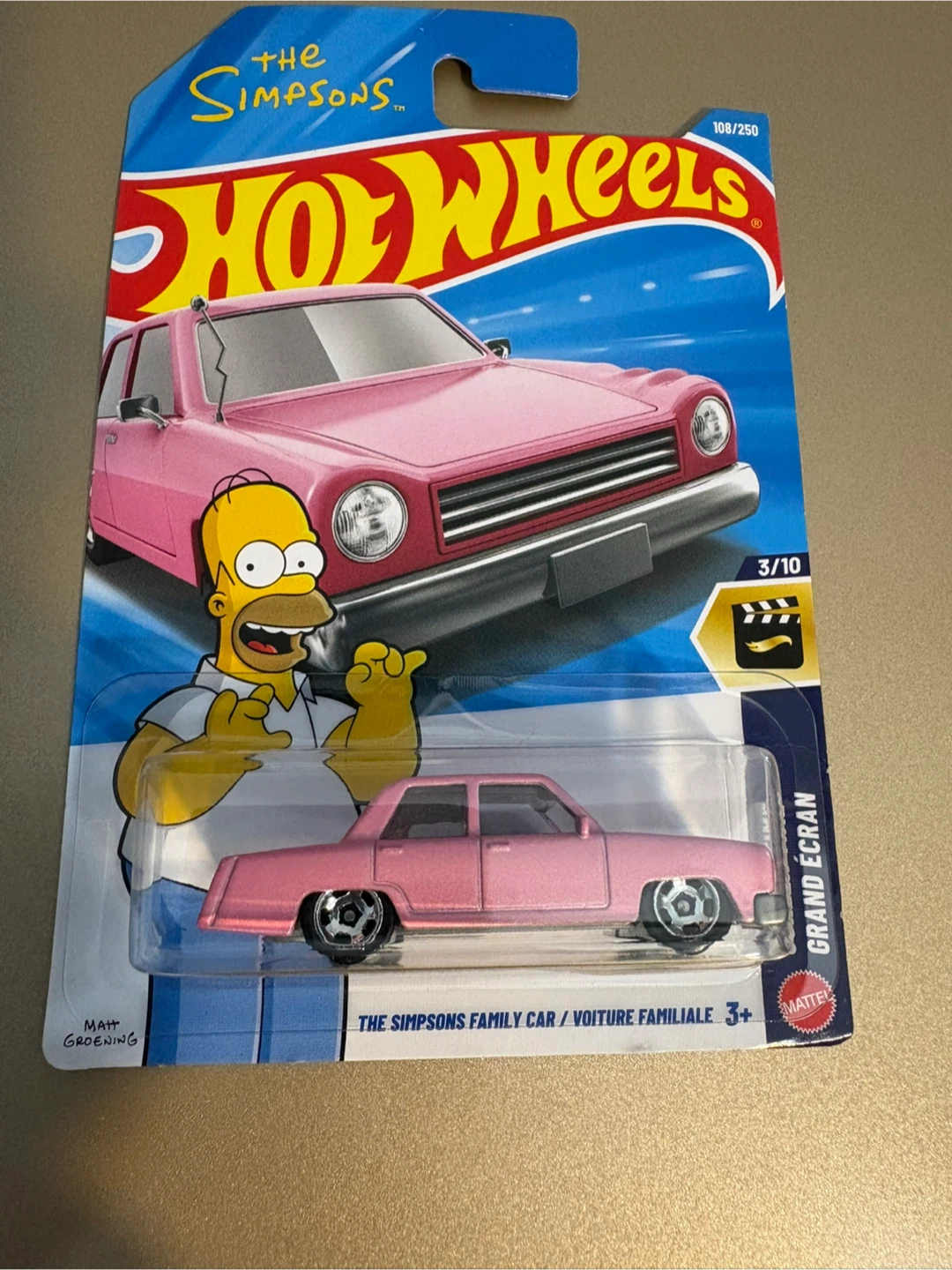 Hot Wheels The Simpsons Family Car