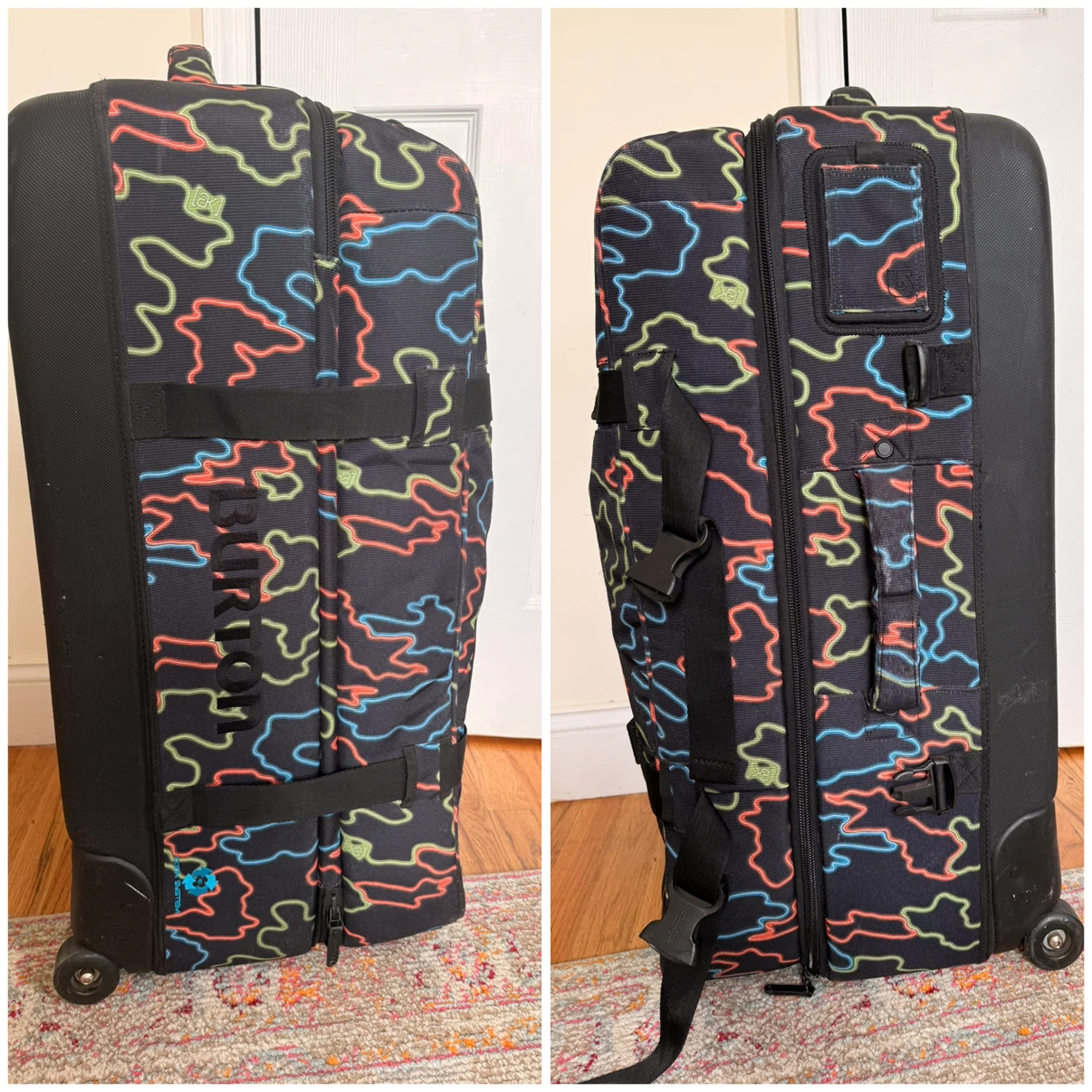 Burton Double Deck Travel Bag (2 wheels)