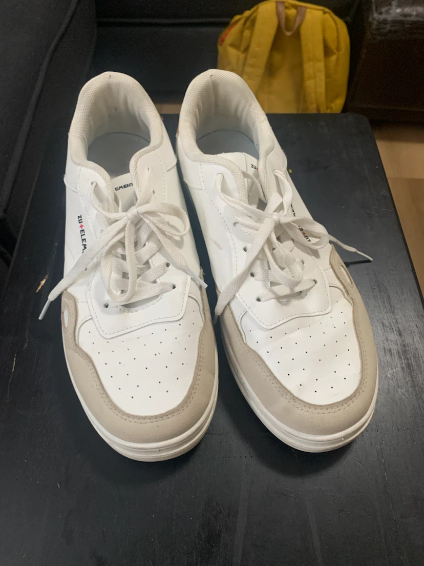 ZU+ELEMENT White Sneakers Size 10 US