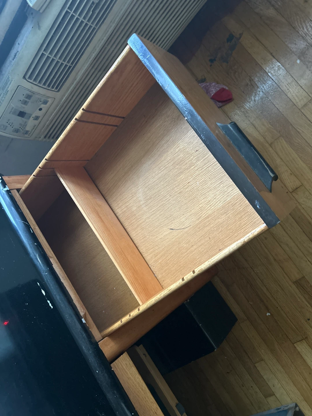Vintage Desk with drawers and pull-out keyboard tray