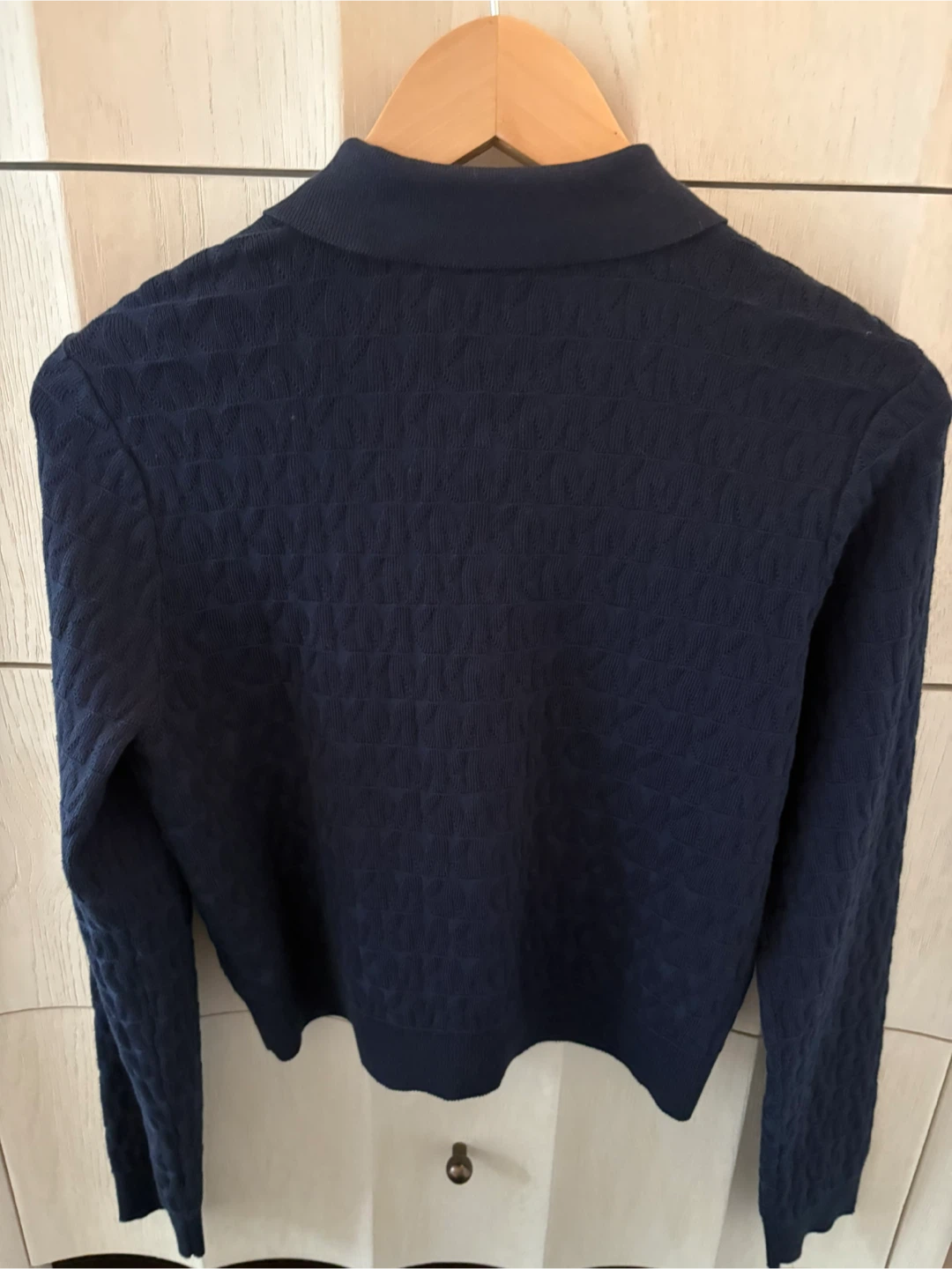 NEW Michael Kors Navy Blue Cardigan Size Small - photo 2