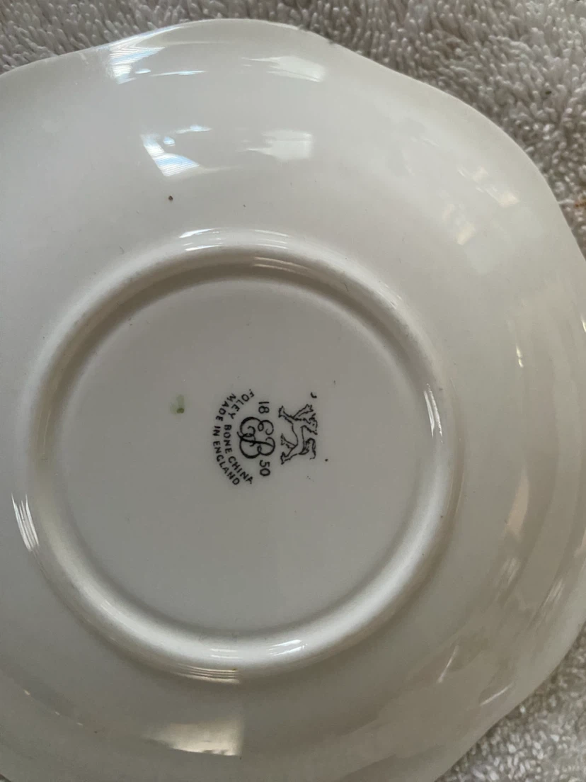 Foley Bone China Tea Cup and Saucer Set - photo 2