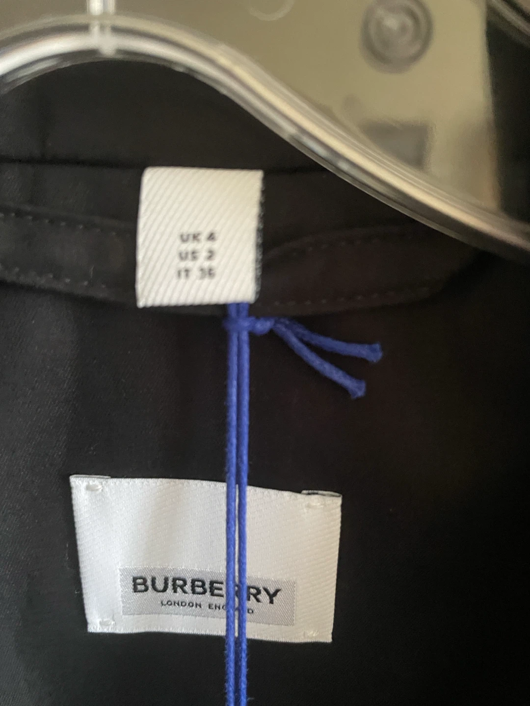 Burberry Trench Coat Size 2 US - photo 4