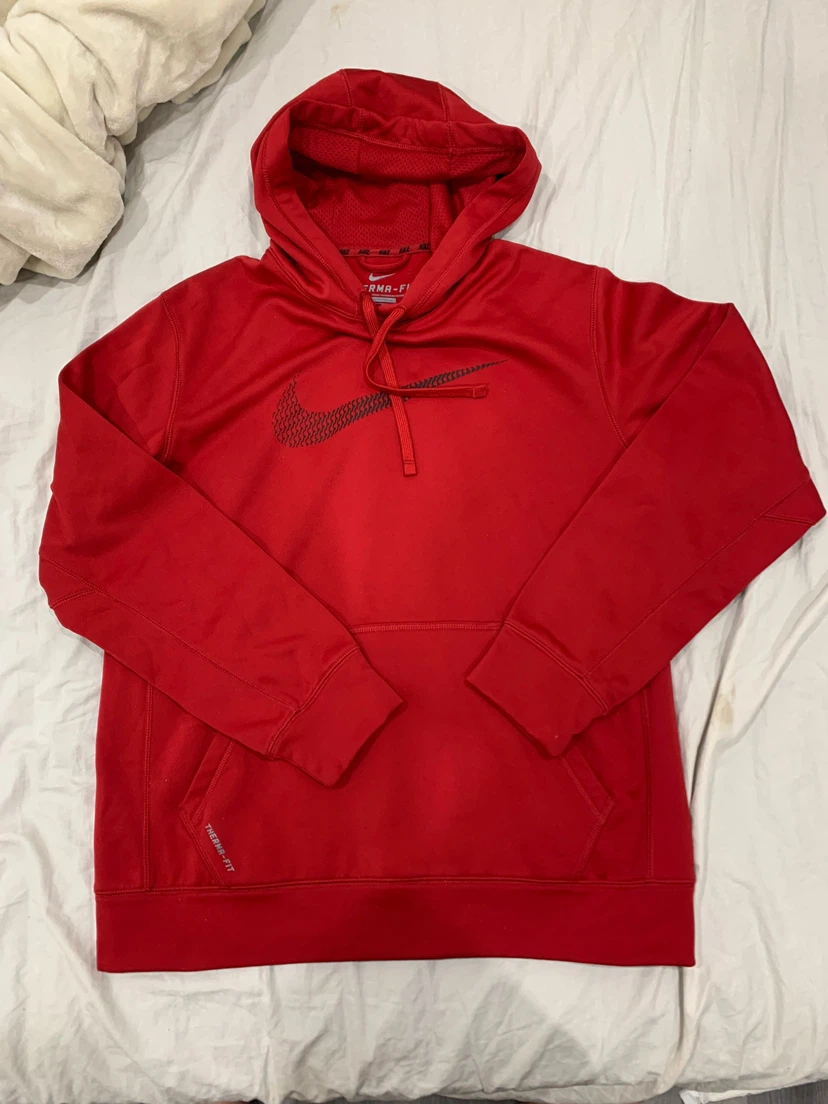Nike Therma-Fit Hoodie Red - photo 2