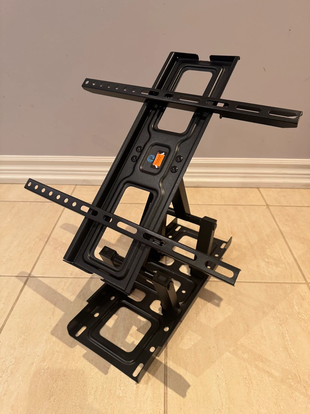 Black Articulating TV Wall Mount Bracket - photo 4