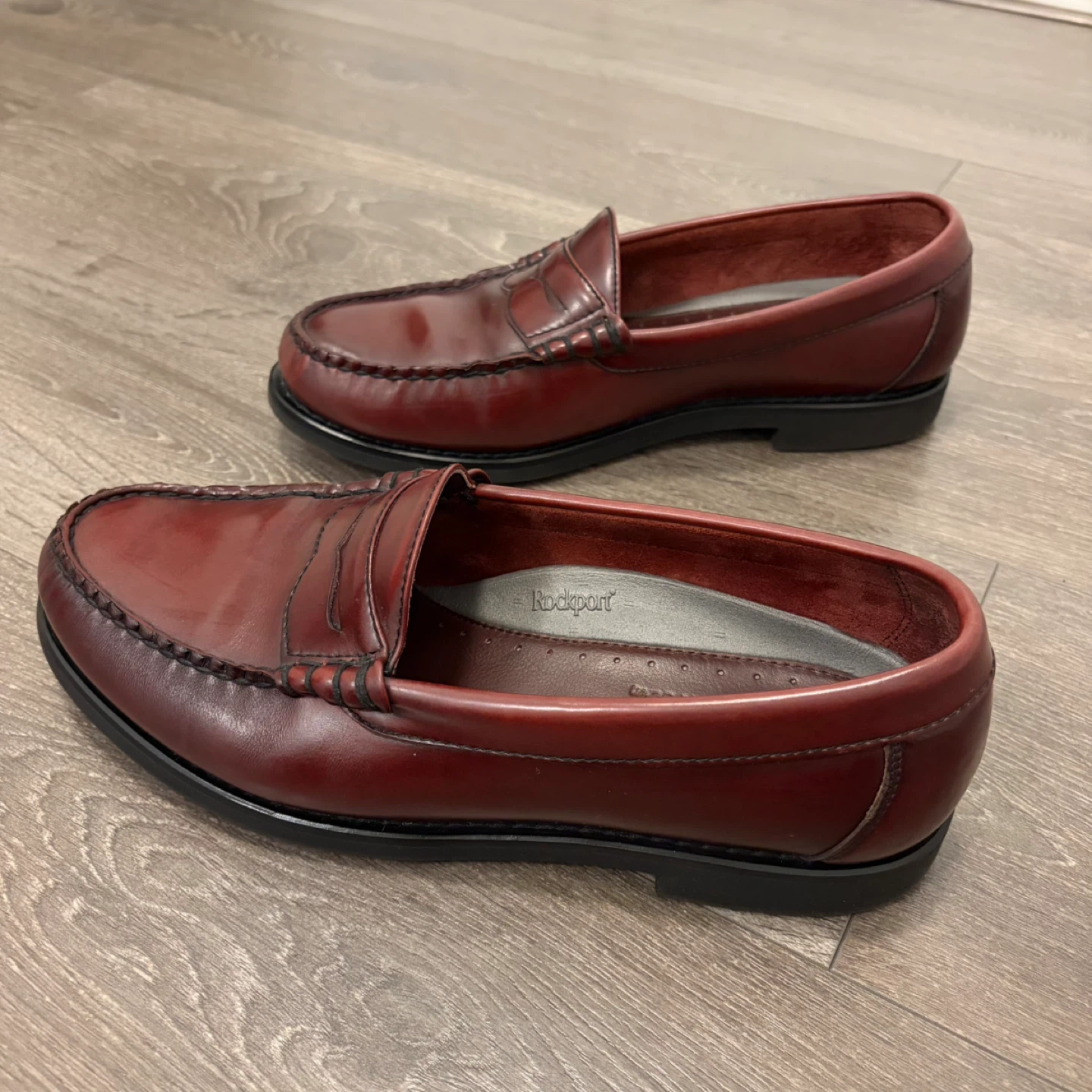 Rockport Men's Penny Loafers - Burgundy - photo 5