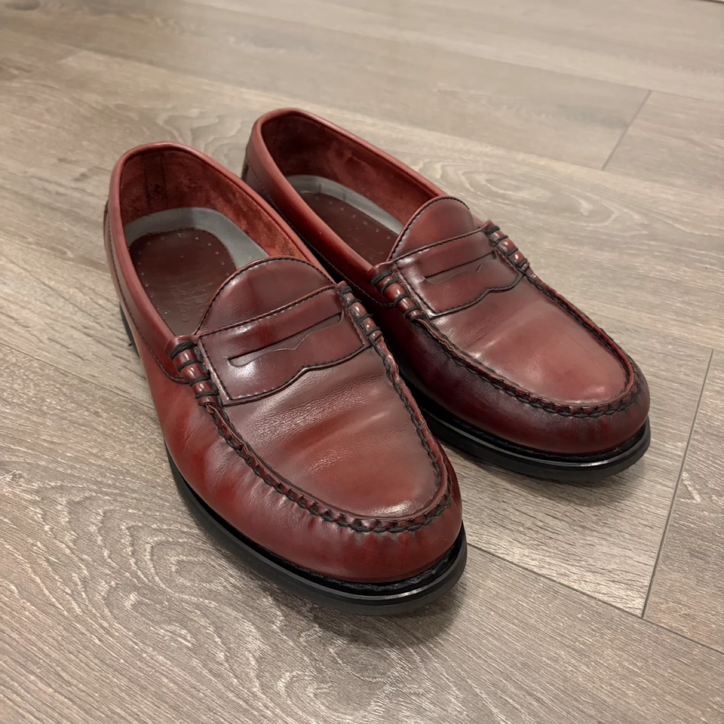 Rockport Men's Penny Loafers - Burgundy