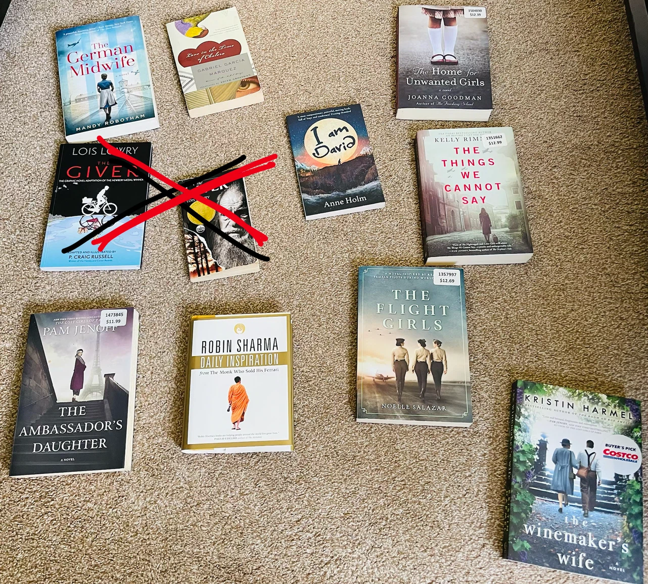 Lot of 9 Novels