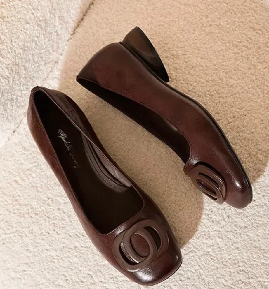 OPIUM LEATHER FLATS