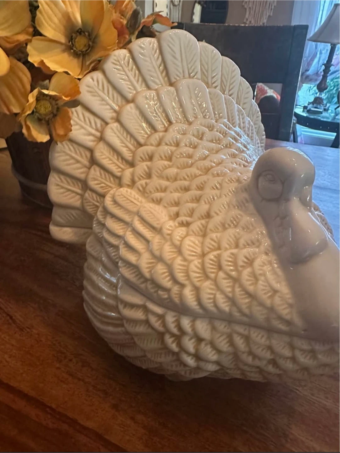 Hallmark Ceramic Turkey Serving Dish - photo 2