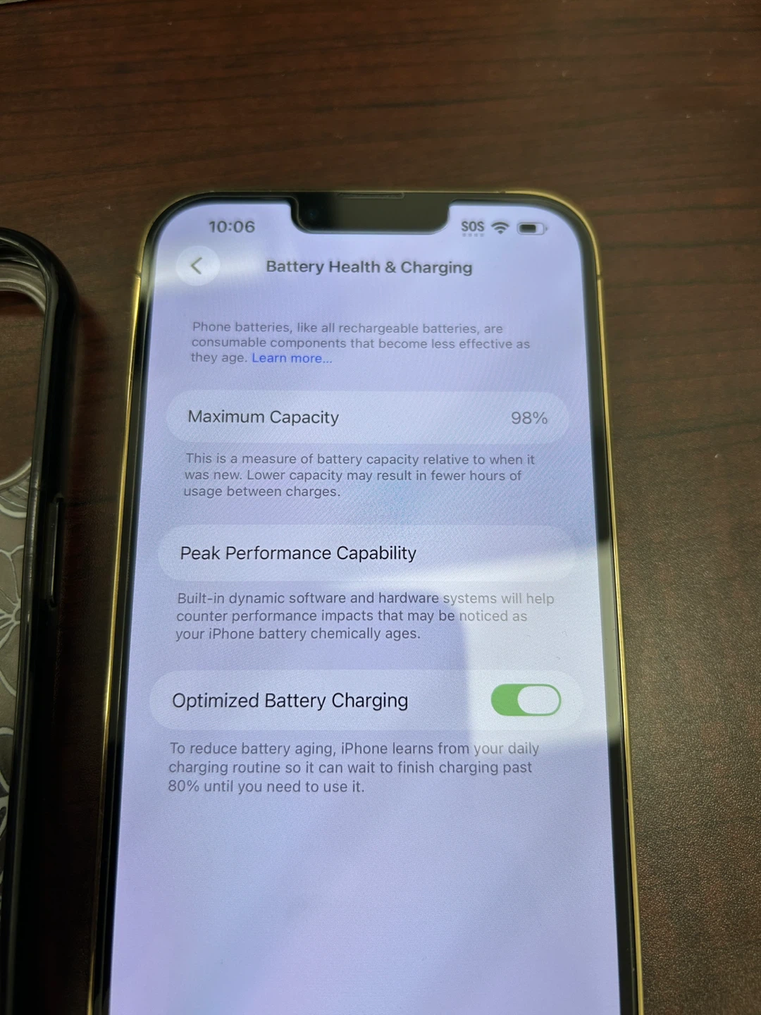 iPhone 13 Pro Max 256gb 98% Battery White Gold - photo 3