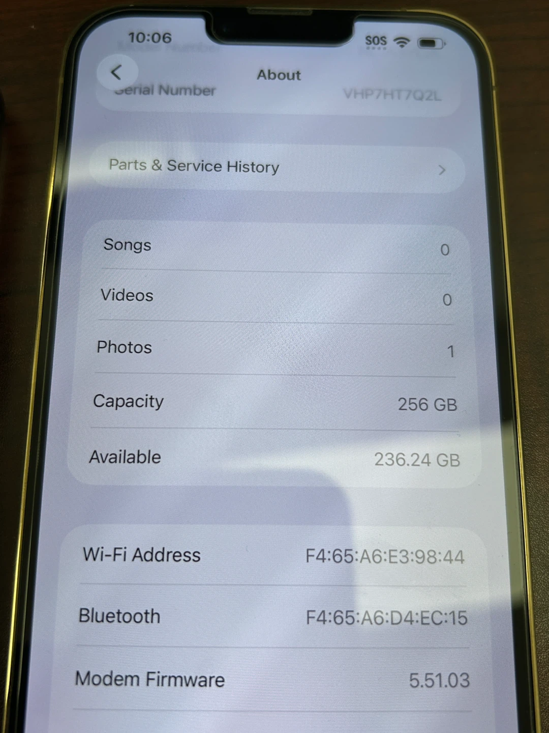 iPhone 13 Pro Max 256gb 98% Battery White Gold - photo 5