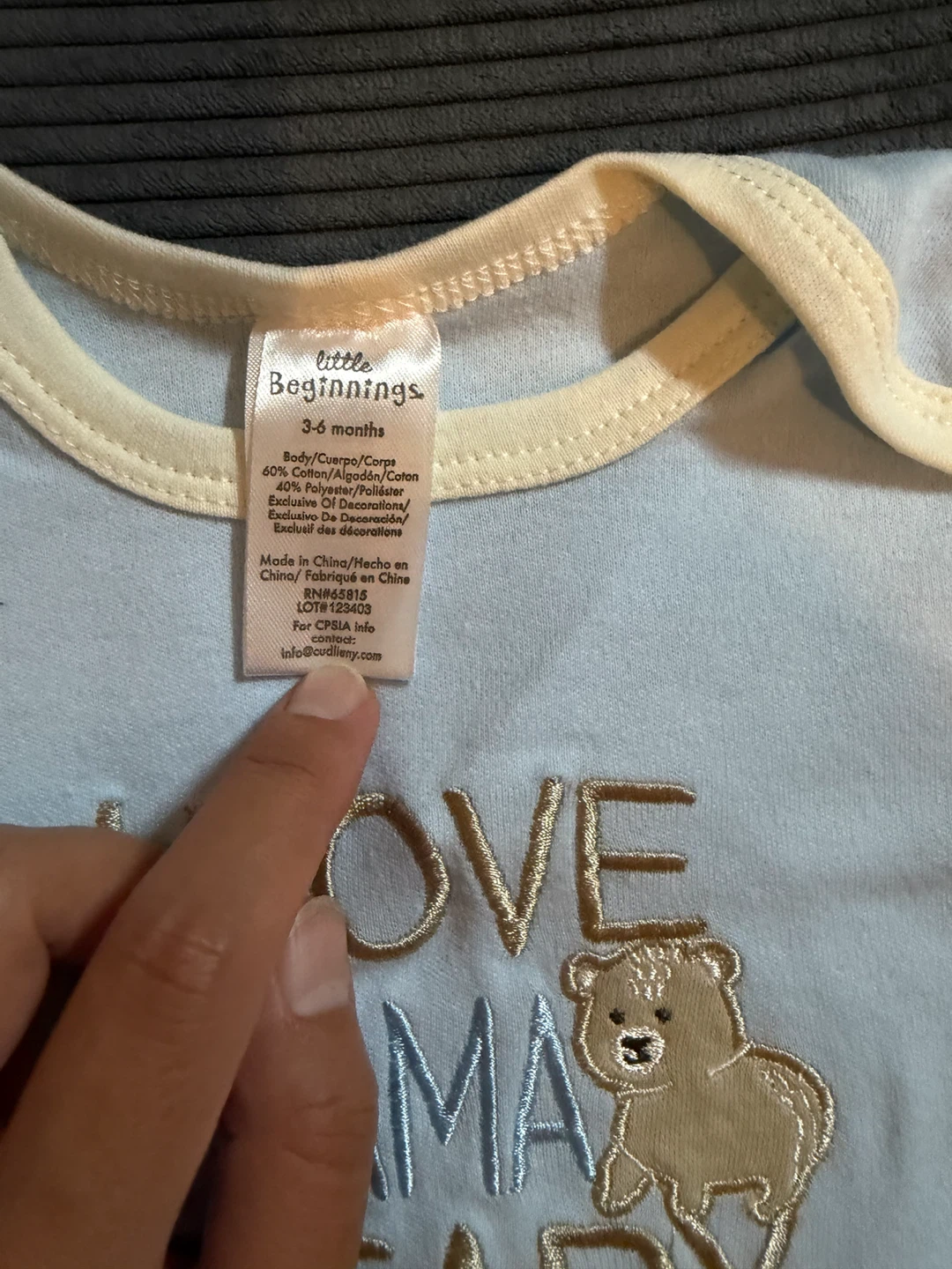 3 Baby Boy Bodysuits / Onesies – 3-6 Months – $5 - photo 2