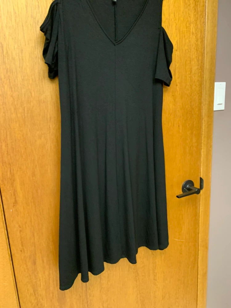 Black Cold Shoulder Dress - photo 3