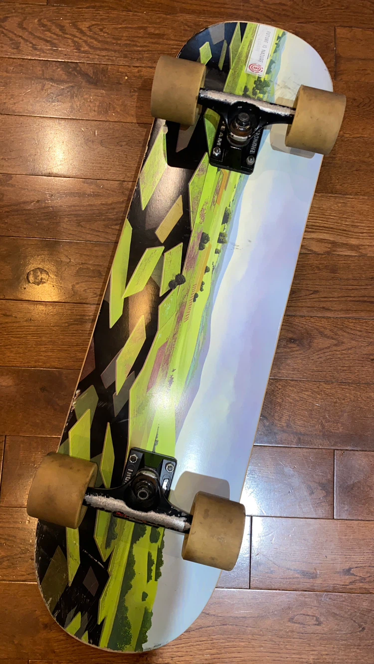 USED 8.5” Element skateboard complete