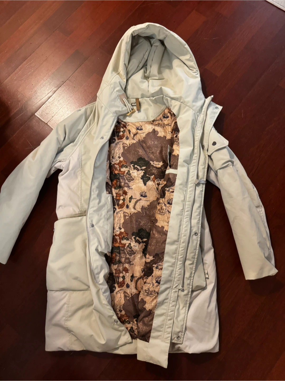 Off-White Winter Parka Coat