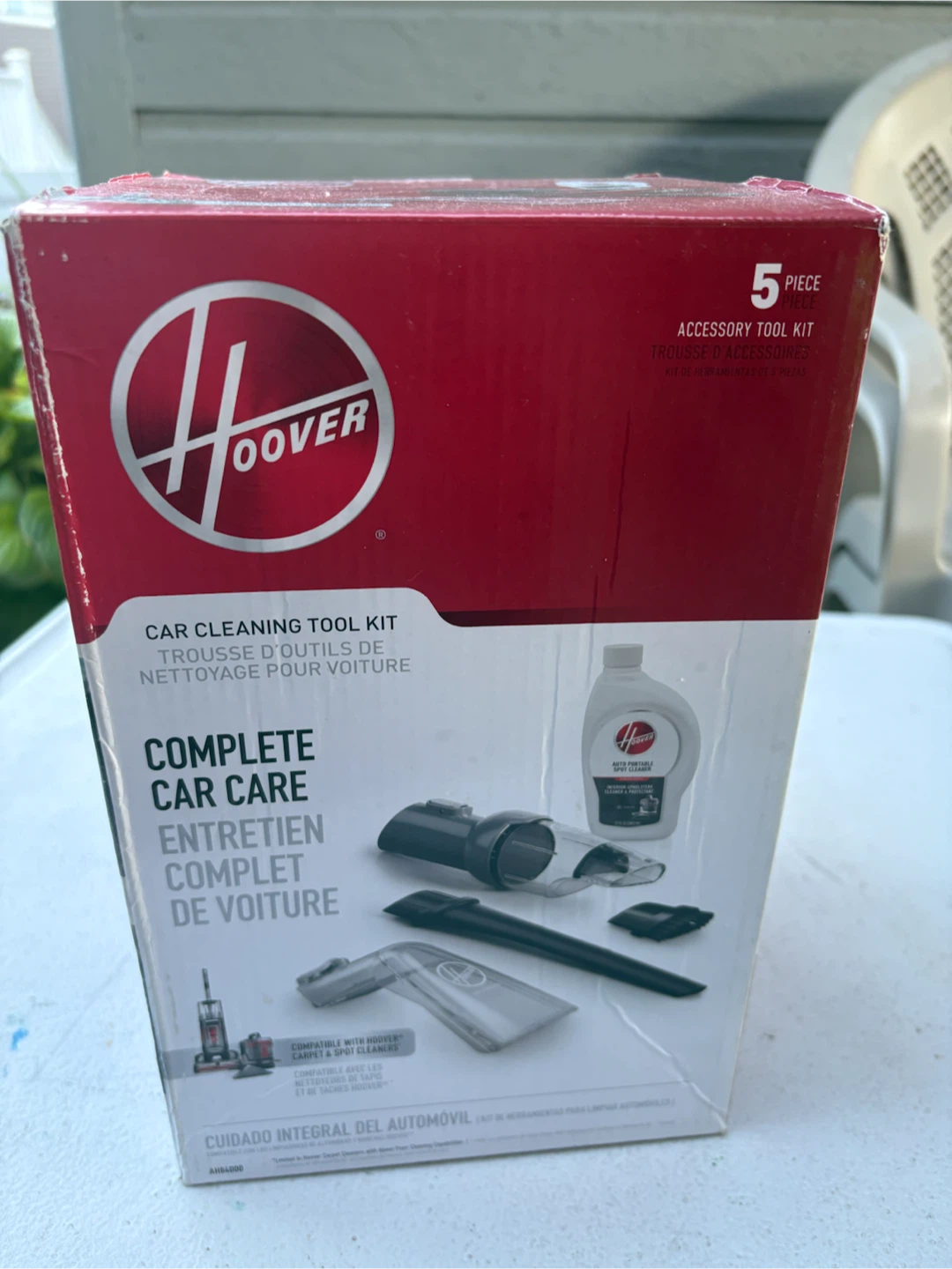 Hoover 5-Piece Car Cleaning Accessory Tool Kit