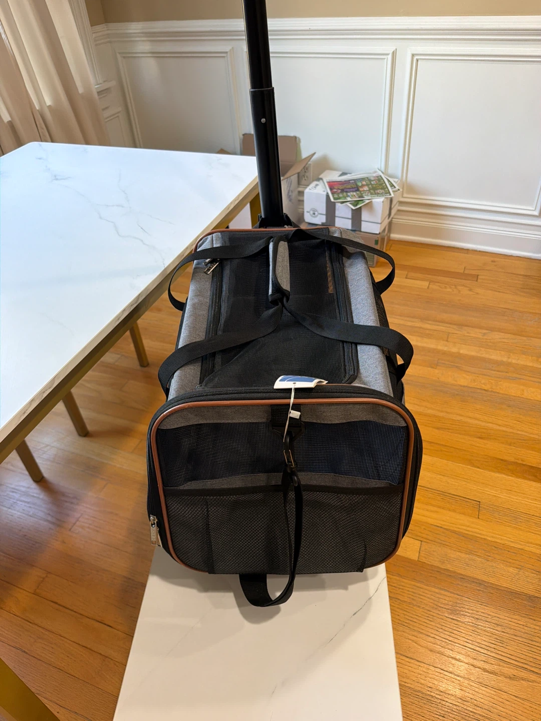 Loke Pet Carrier Rolling Bag