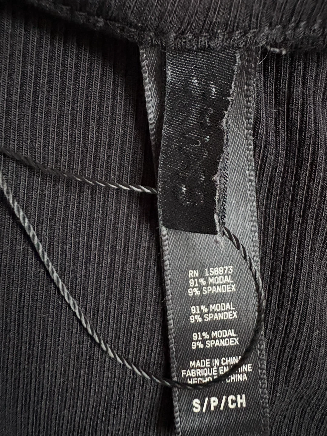 Black ribbed cut-out maxi dress - photo 4
