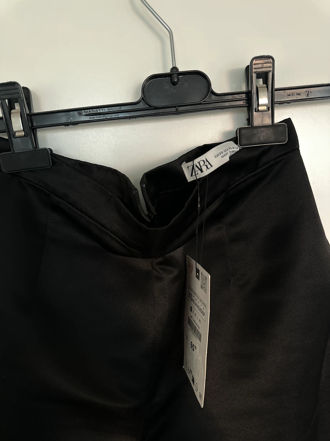 Zara black satin skirt XS - photo 3