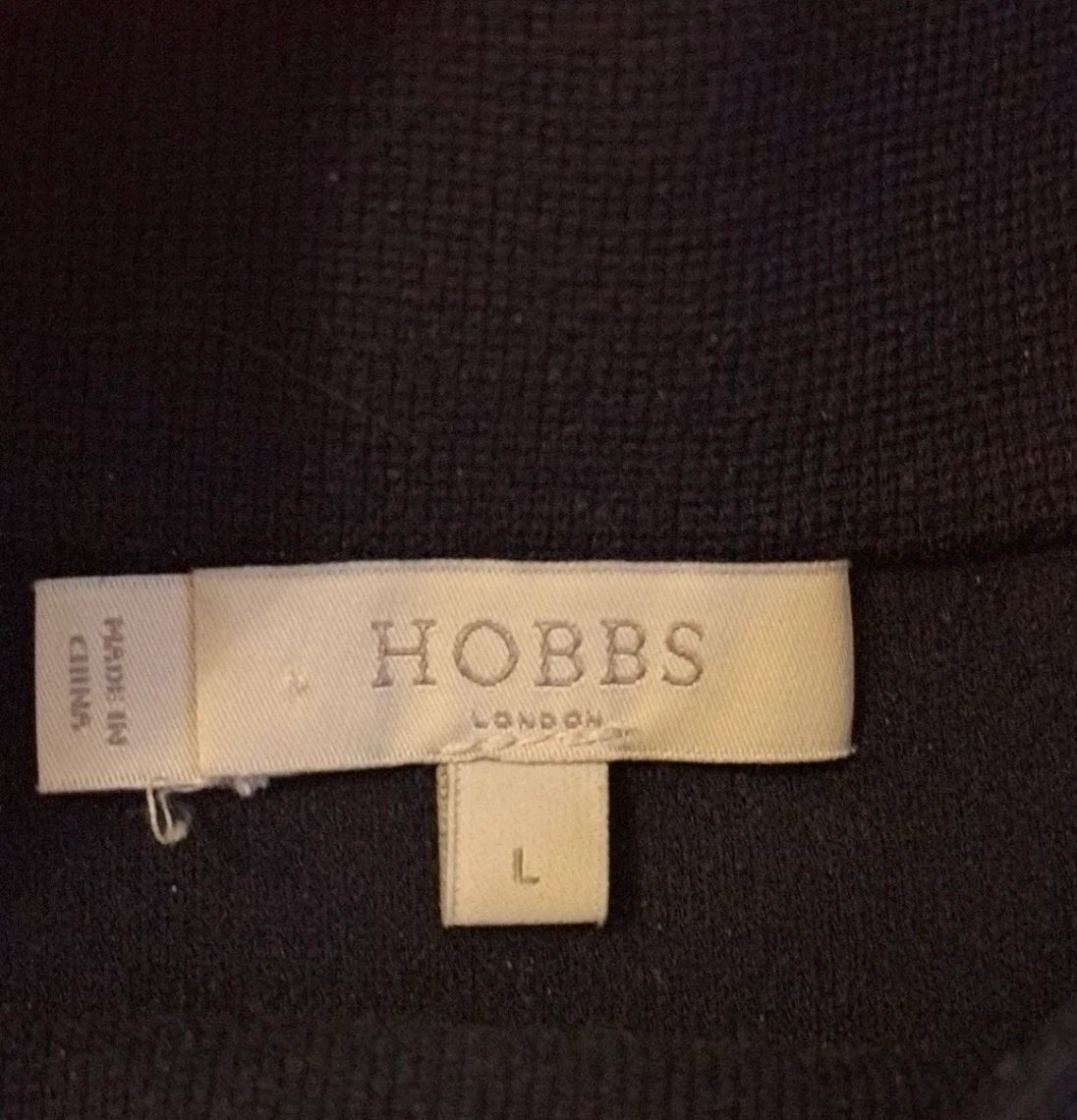 Hobbs London Striped Mock Neck Sweater - Size L - photo 3