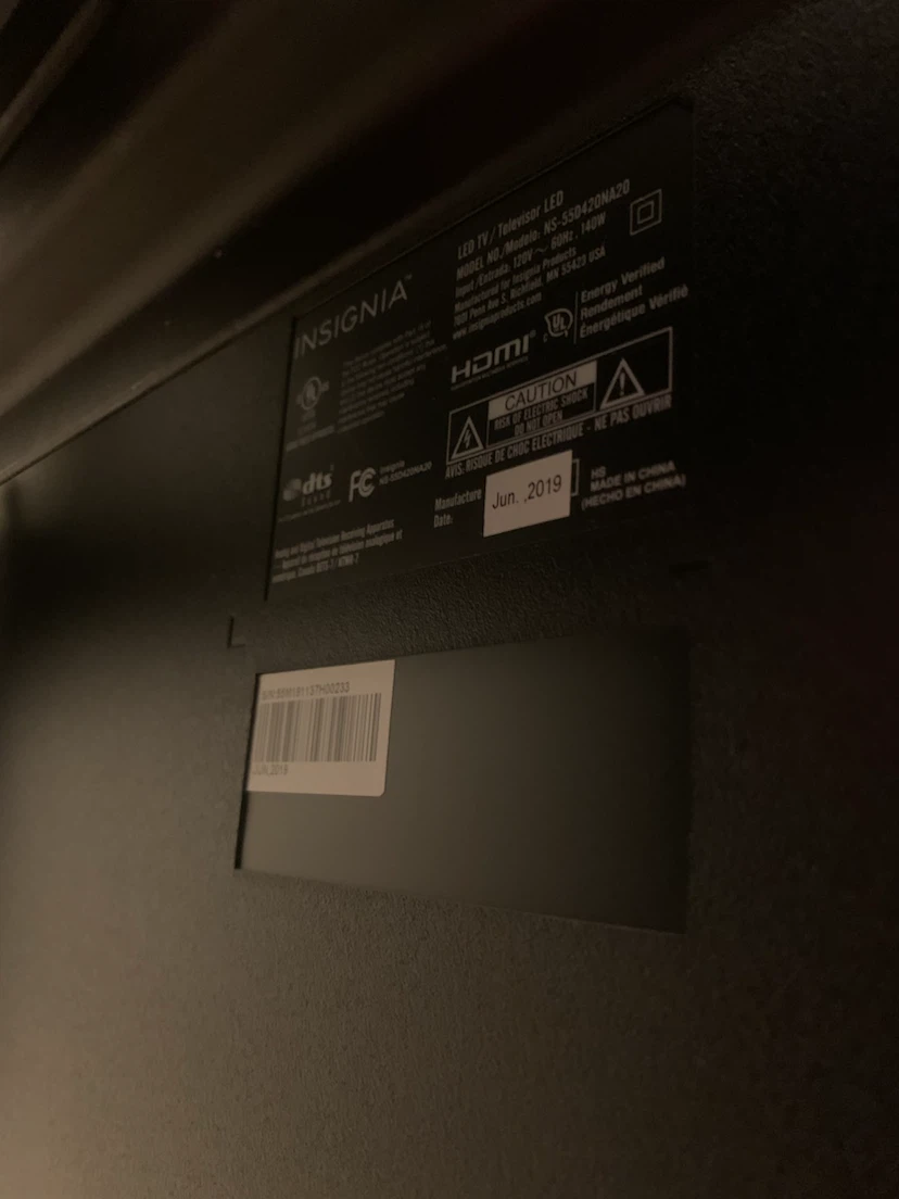Insignia 48 inch LED TV - photo 4