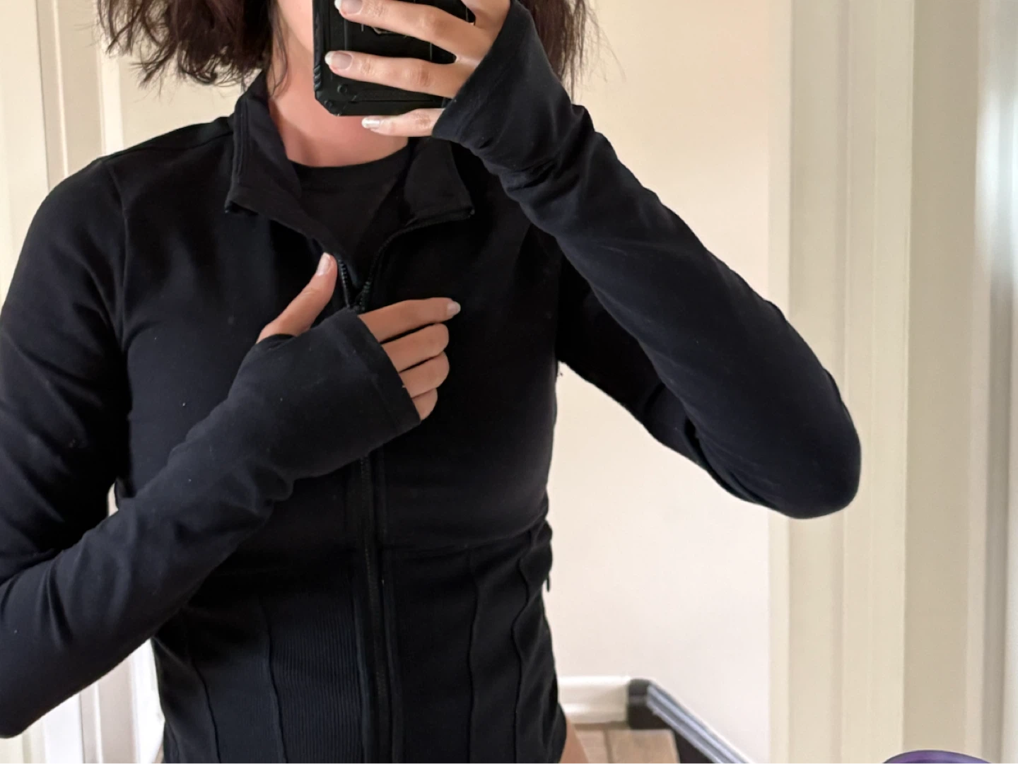 Alo Yoga Black Zip-Up Jacket - photo 5