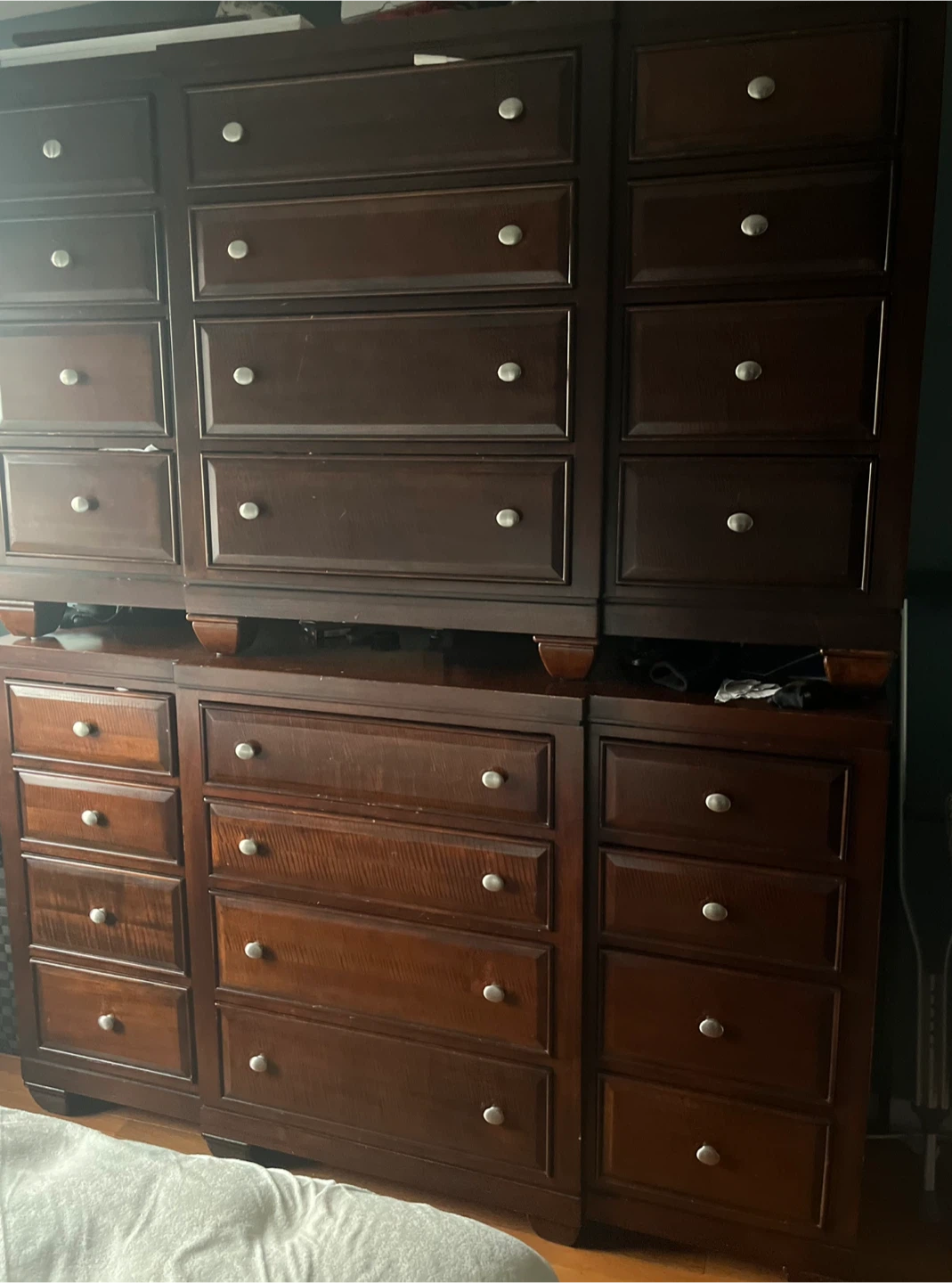 Dressers, head board, bed frame - photo 3