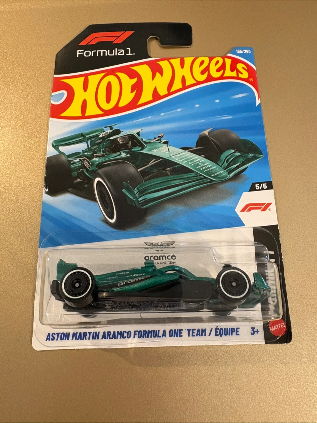 Hot Wheels Aston Martin Aramco Formula One Team Car