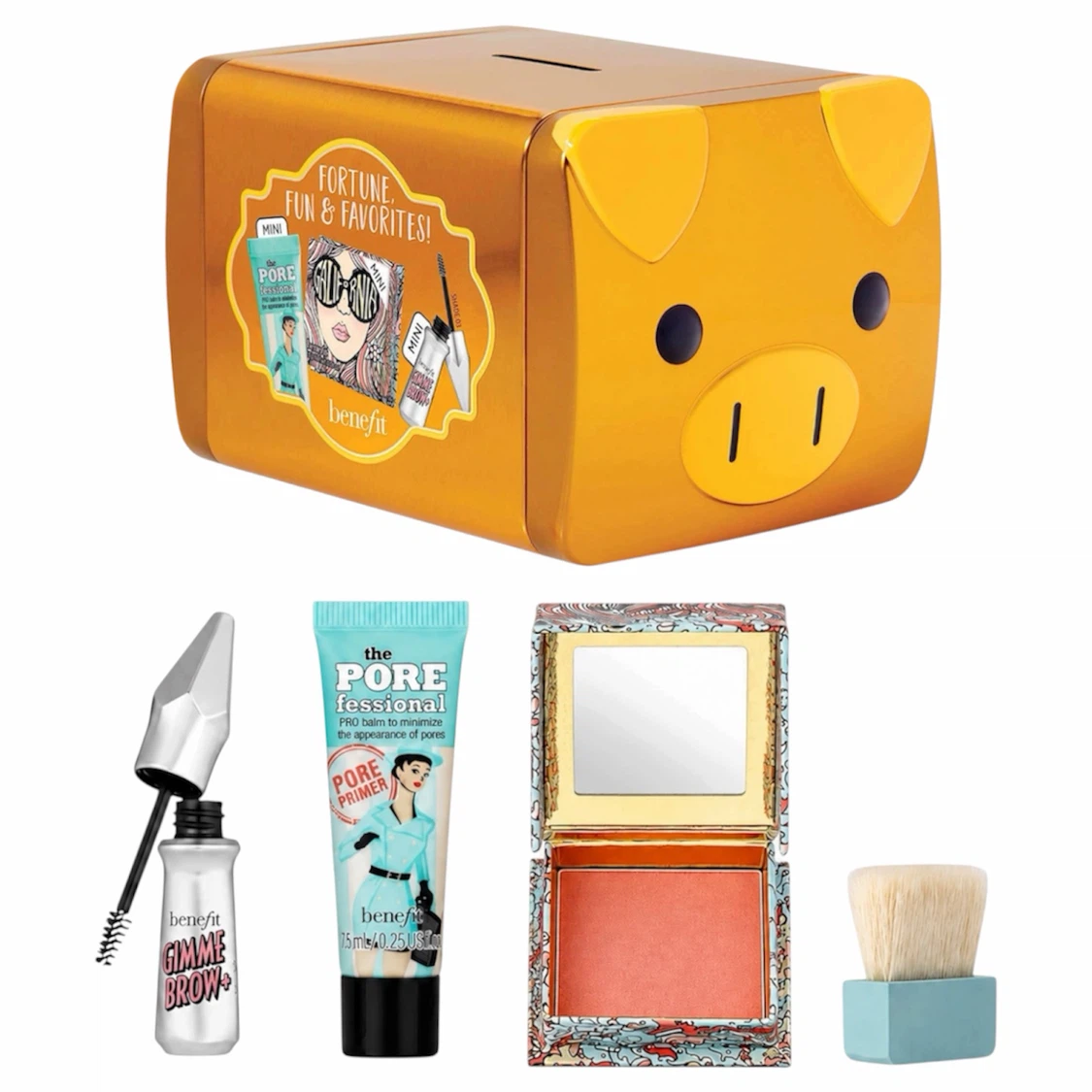 BENEFIT FORTUNE, FUN, FAVORITES MINI SET - BRAND NEW, SEALED